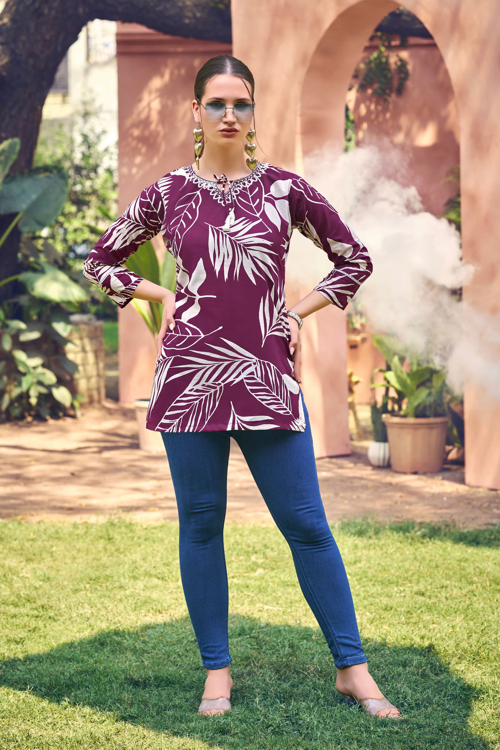 Cotton Candy Vol 6 By Tips And Tops Cotton Short Ladies Tops Exporters In India